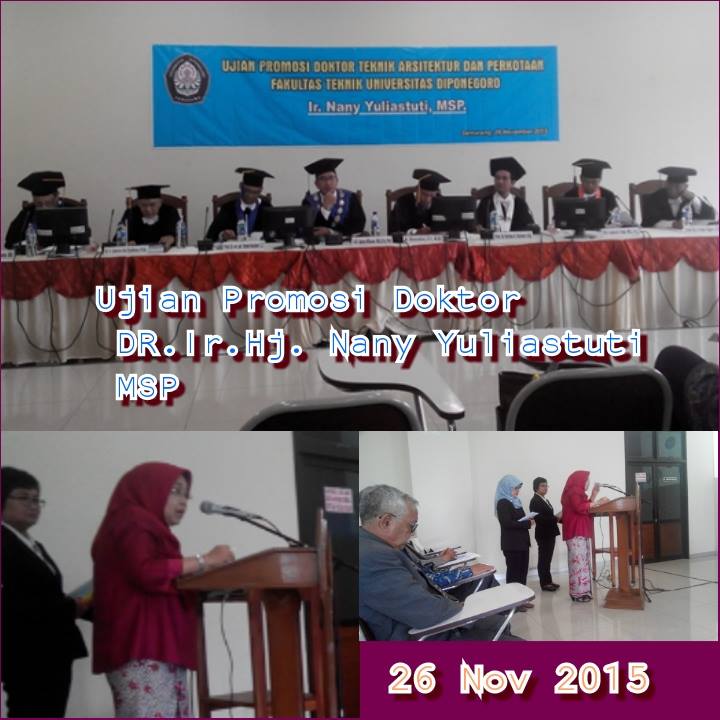 Teliti Lembaga RT, Nany raih Gelar Doktor